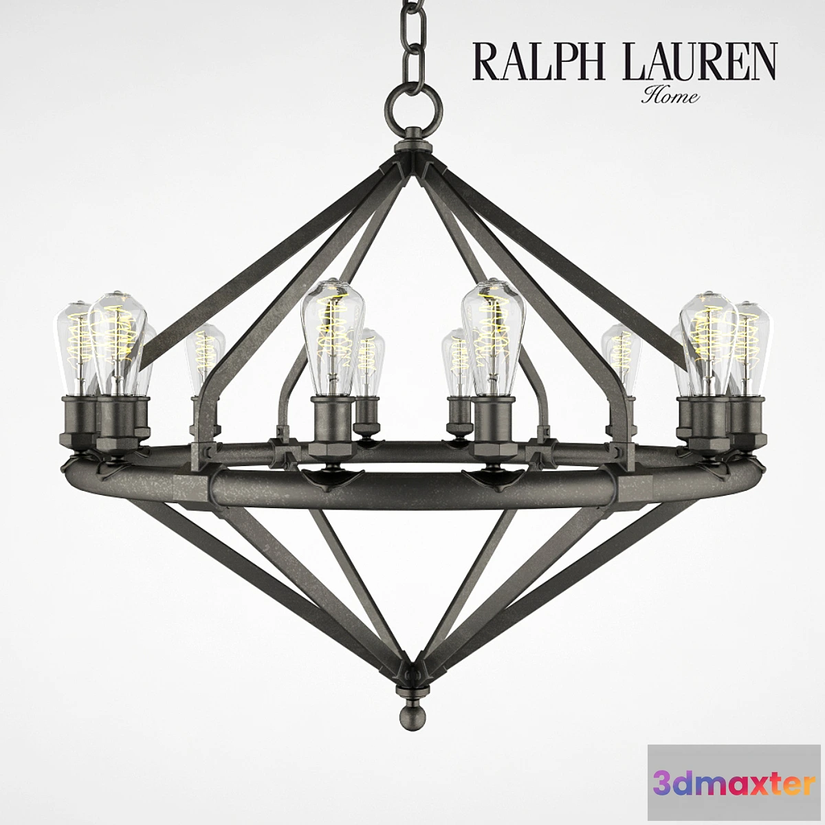 1413756 - Chandelier Ralph Lauren ARCHER LARGE CHANDELIER 3D Max
