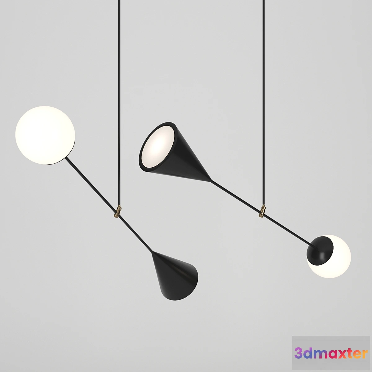 1413852 - Spear Pendant Light - Large By Anna Karlin 3D Max