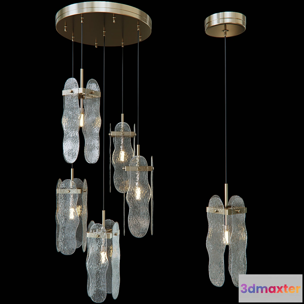 1414334 - Pendant lights TRO from Romatti 3D Max