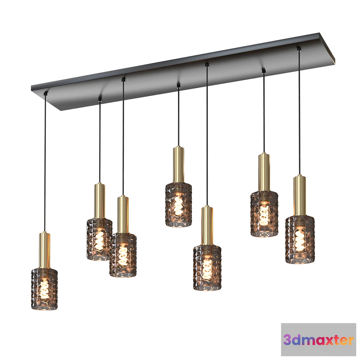1414796 - Suspension lamp Lucide CORALIE 3D Max