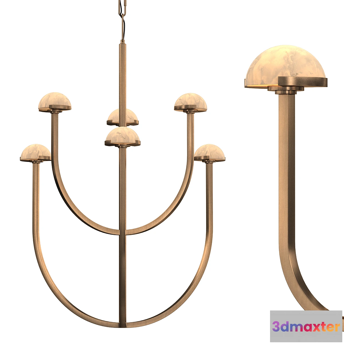 1414870 - PEDRA ROUND CHANDELIER 32 3D Max