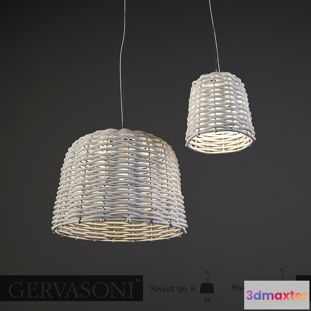 1415012 - gervasoni Sweet 91 + Sweet 96 3D Max