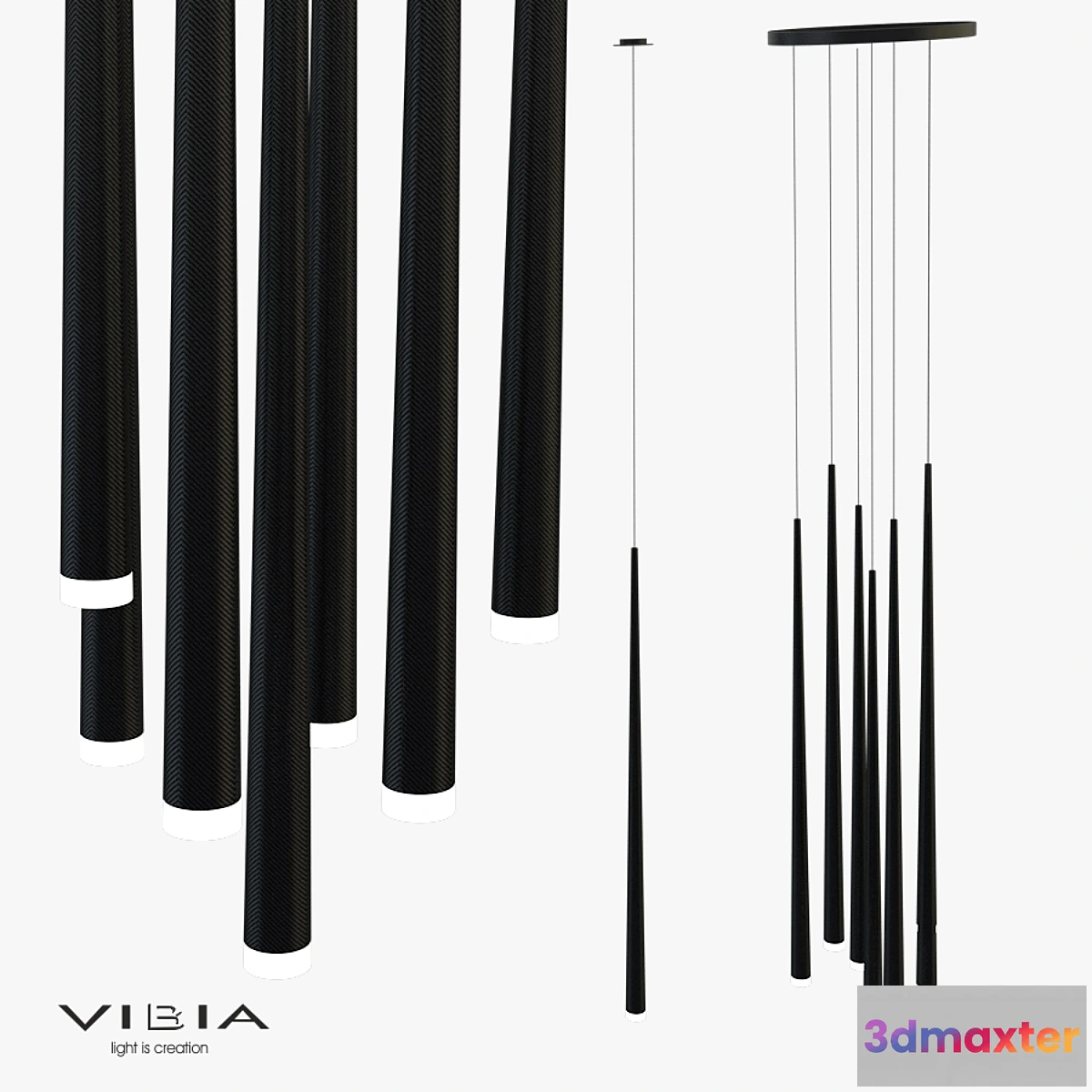 1415176 - Vibia Slim carbon 0925 3D Max