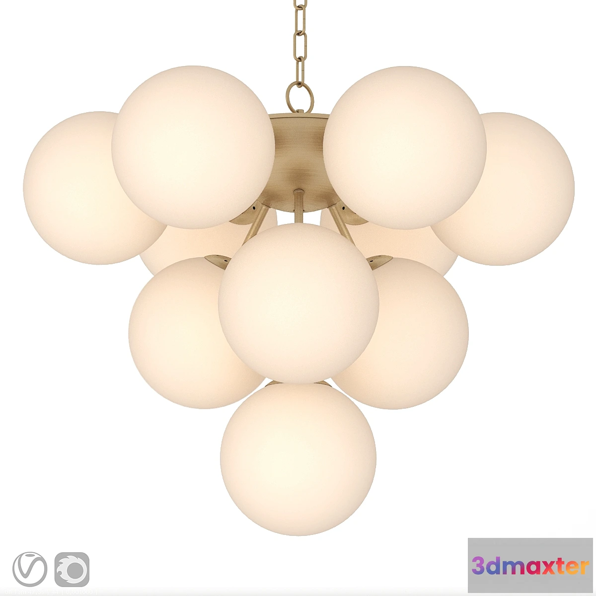 1415296 - Eichholtz Chandelier Icaro 3D Max
