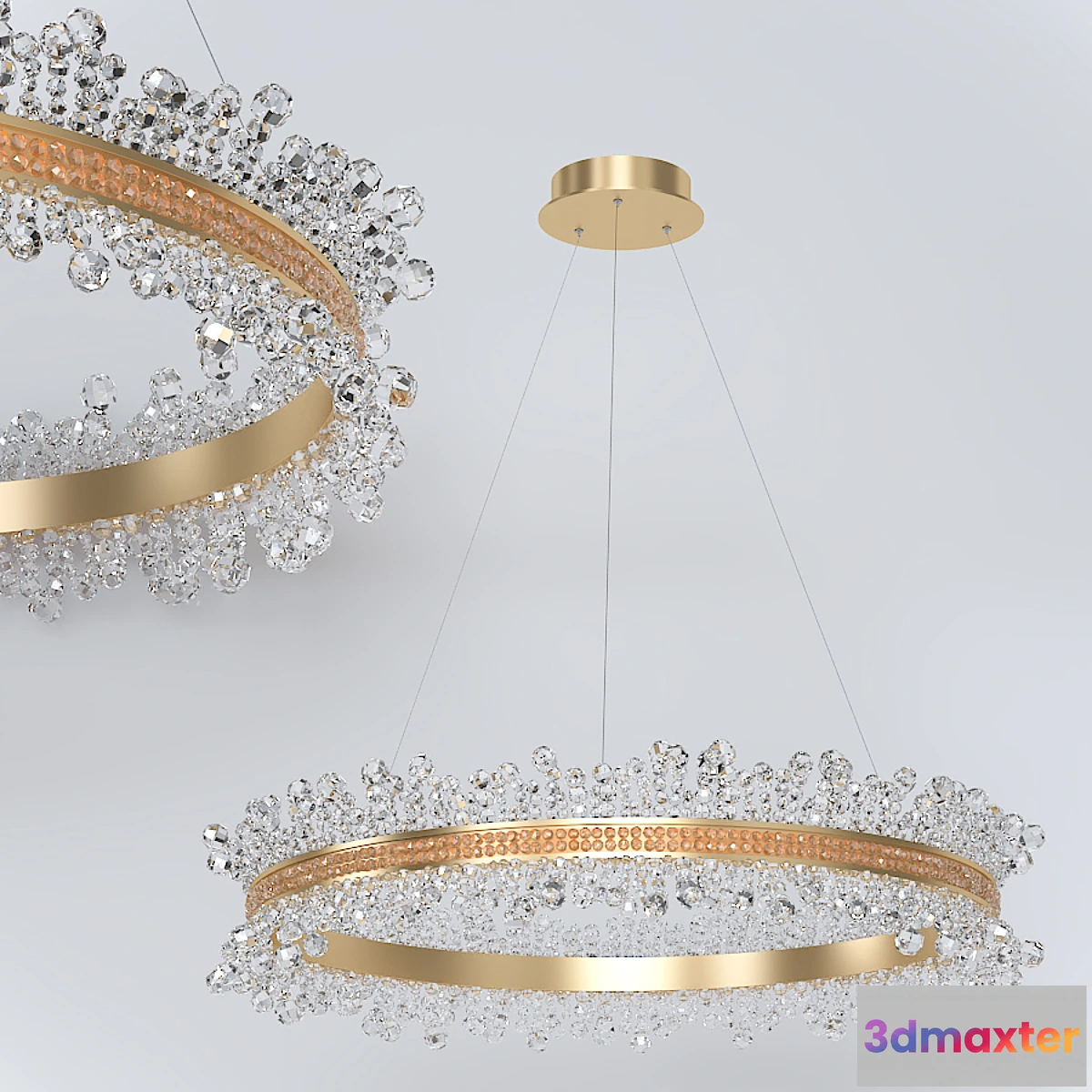 1415910 - Chandelier Kink Light 600 3D Max