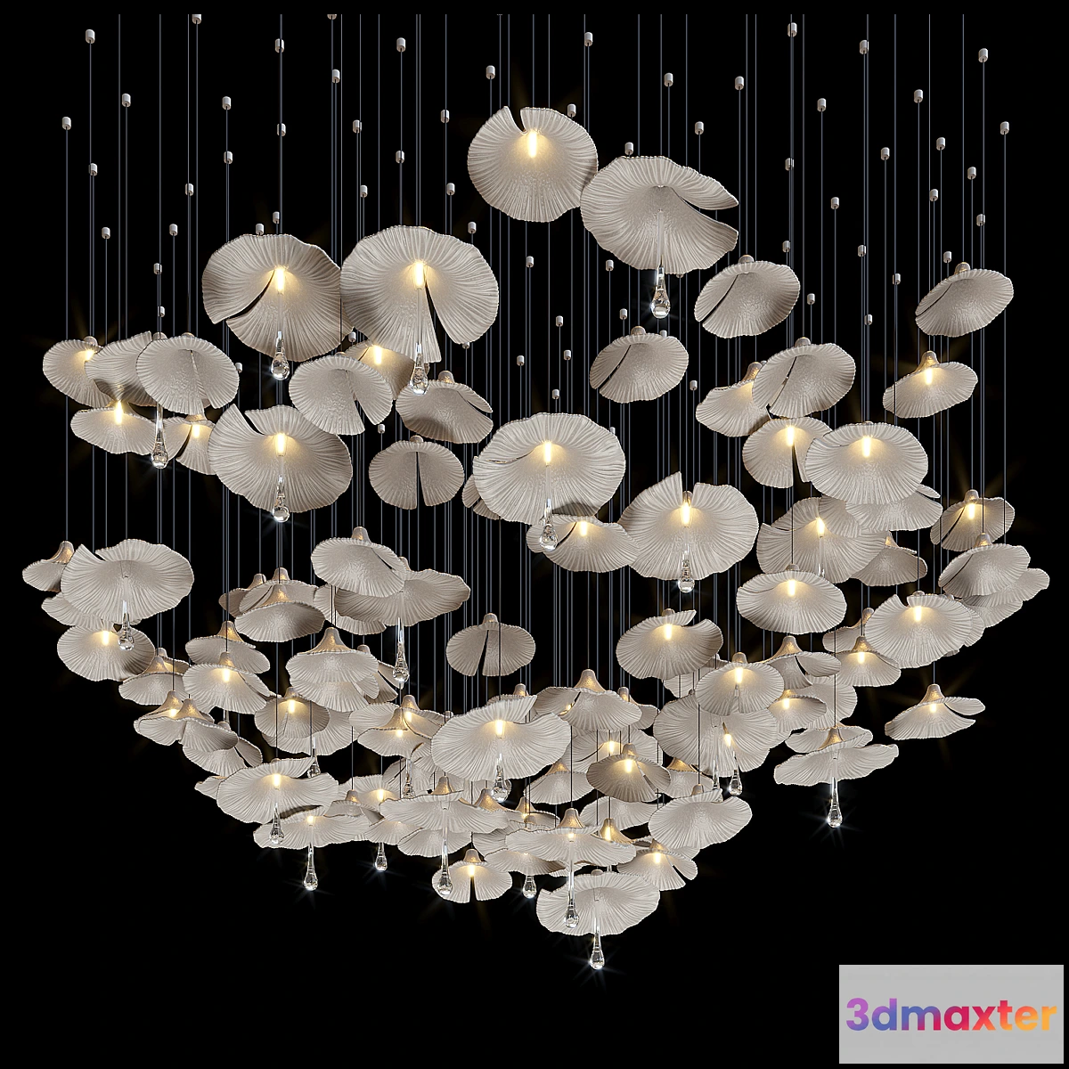 1416206 - Hanging installation Vargov® Design - Nelumbo 3D Max