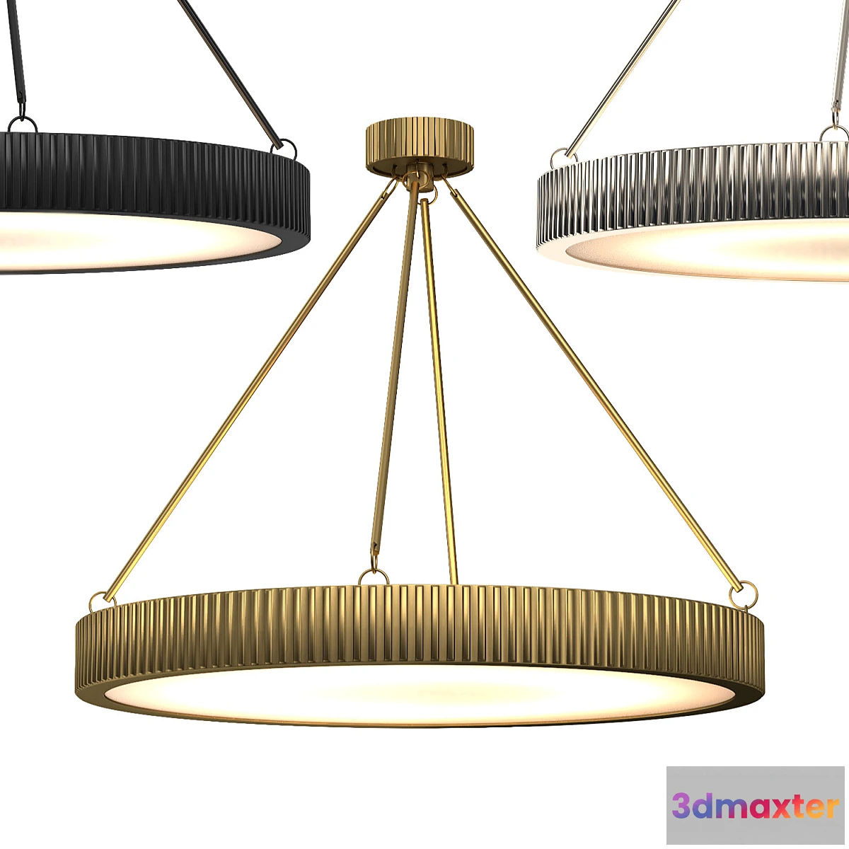 1417436 - DAVENPORT ROUND CHANDELIER 30 3D Max