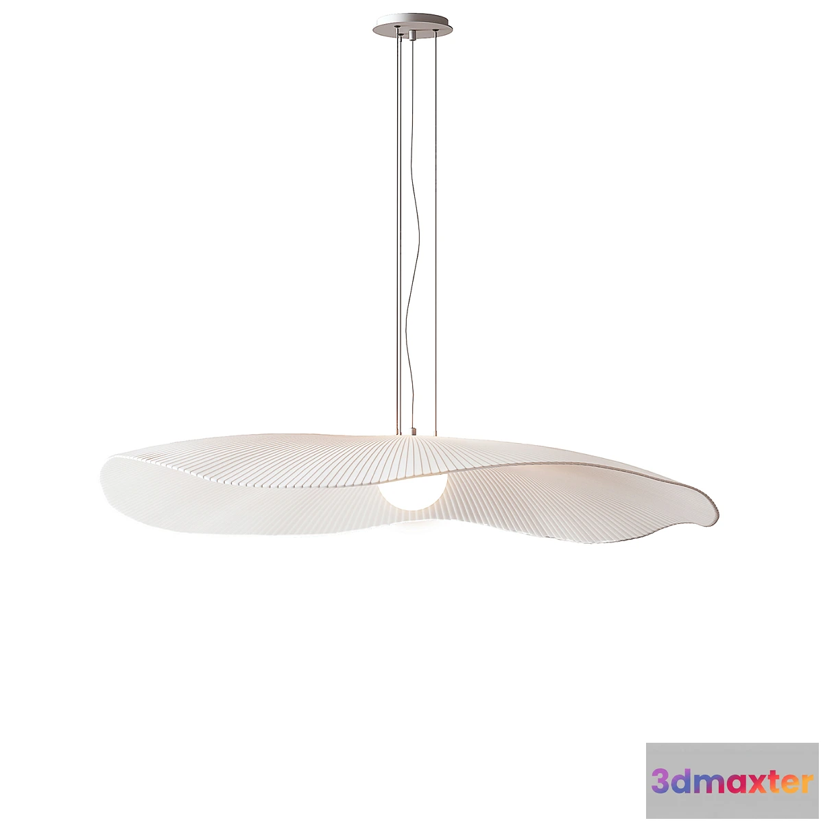 1418156 - Umbrella pendant light 3D Max
