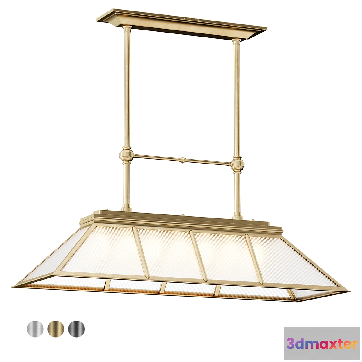 1418424 - Ralph Lauren - Rivington Large Billiard Chandelier 3D Max