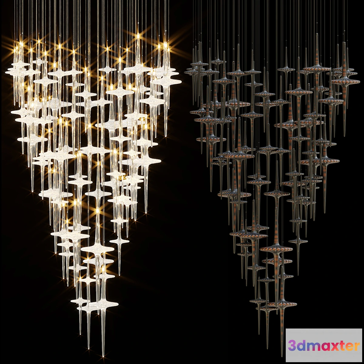 1418498 - Chandelier Light Vargov 3D Max