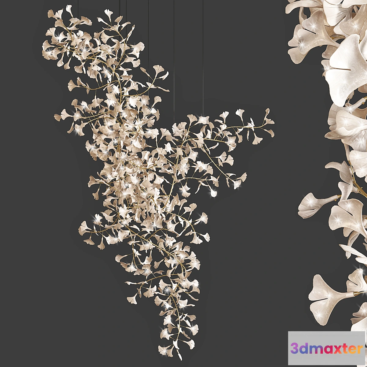 1419550 - ceiling light 119 3D Max