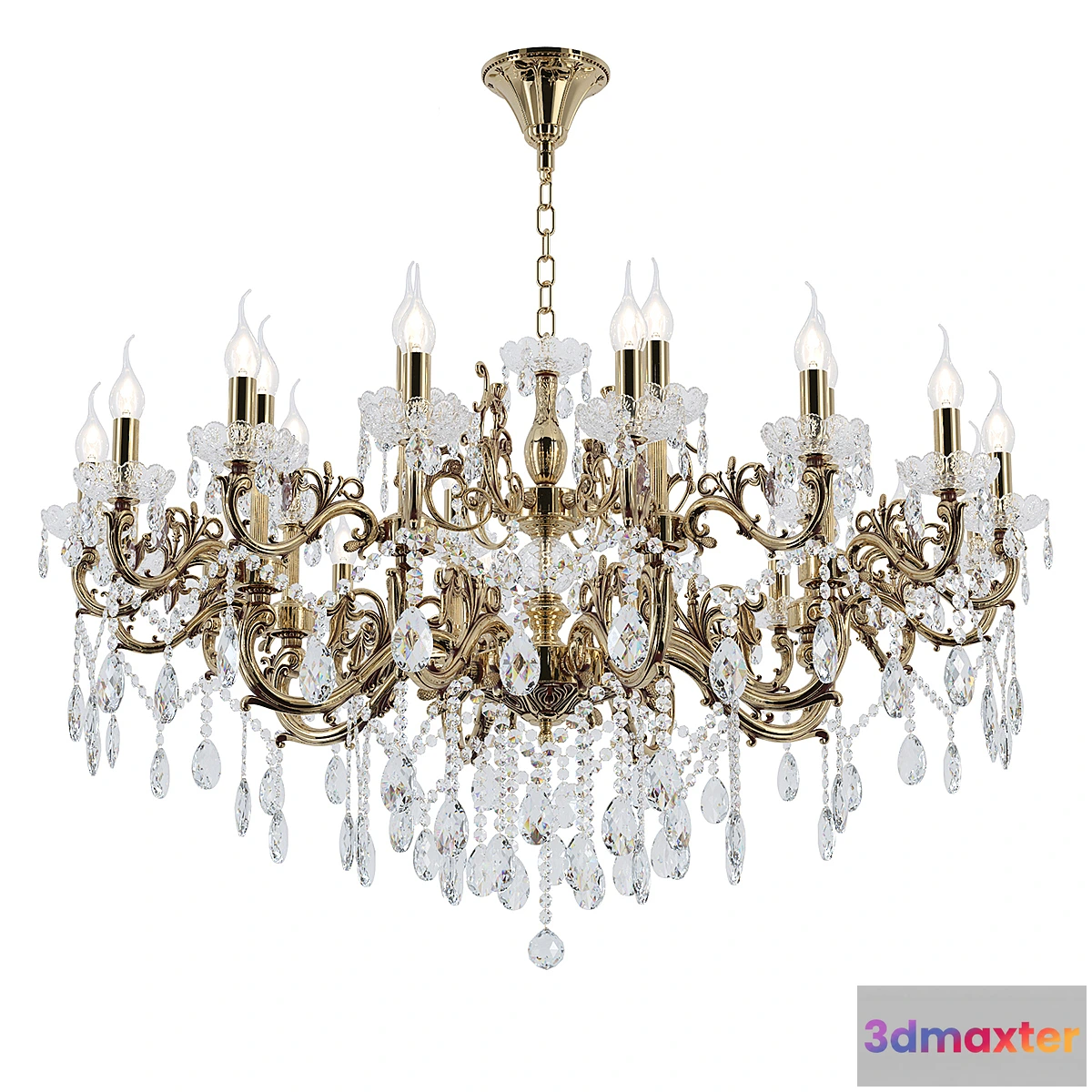 1419938 - Chandelier Colzano E 1.1.24.200 CG 3D Max