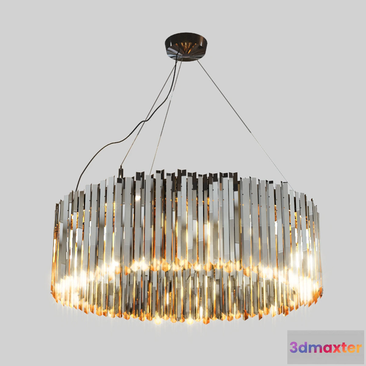 1420408 - Innermost Facet Chandelier 100 (Steel) 3D Max