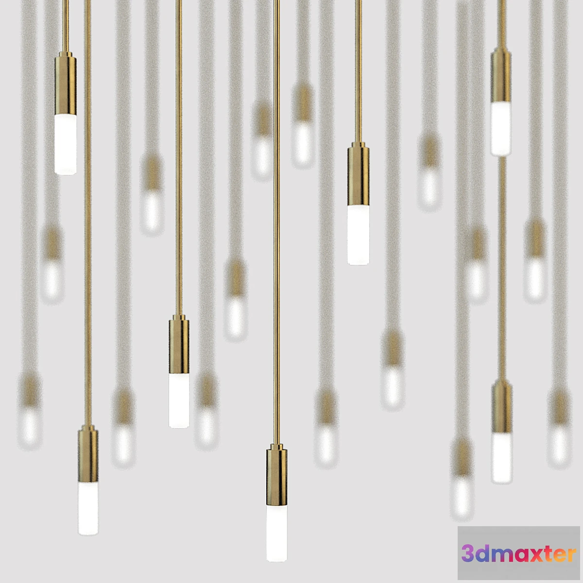 1420978 - Amuneal Drop Light American Street Showroom 3D Max