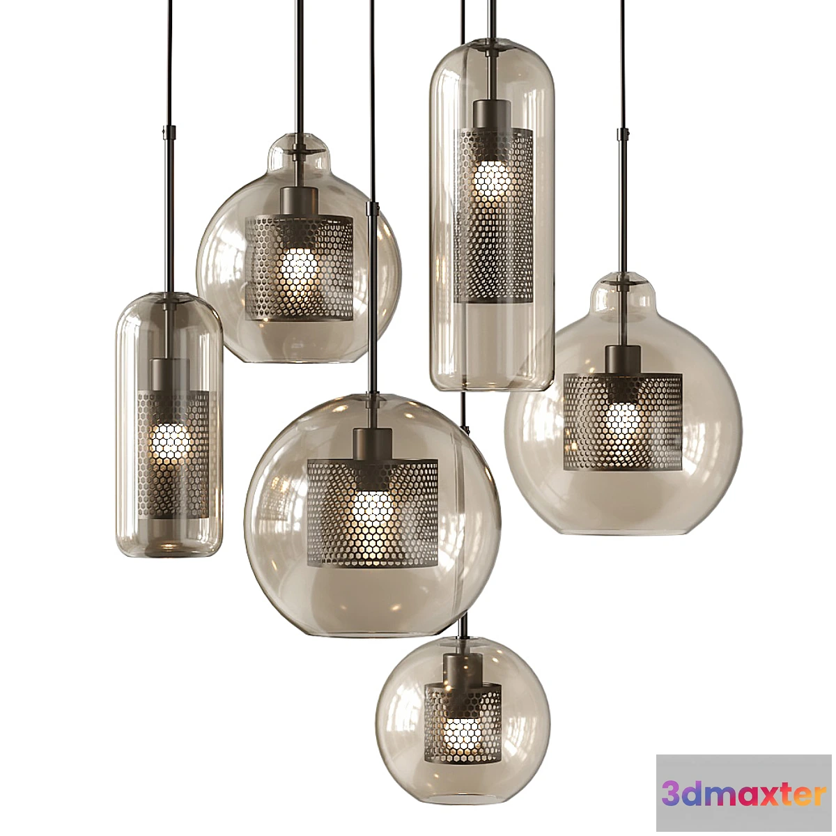 1421444 - Lampatron Catch Amber 3D Max