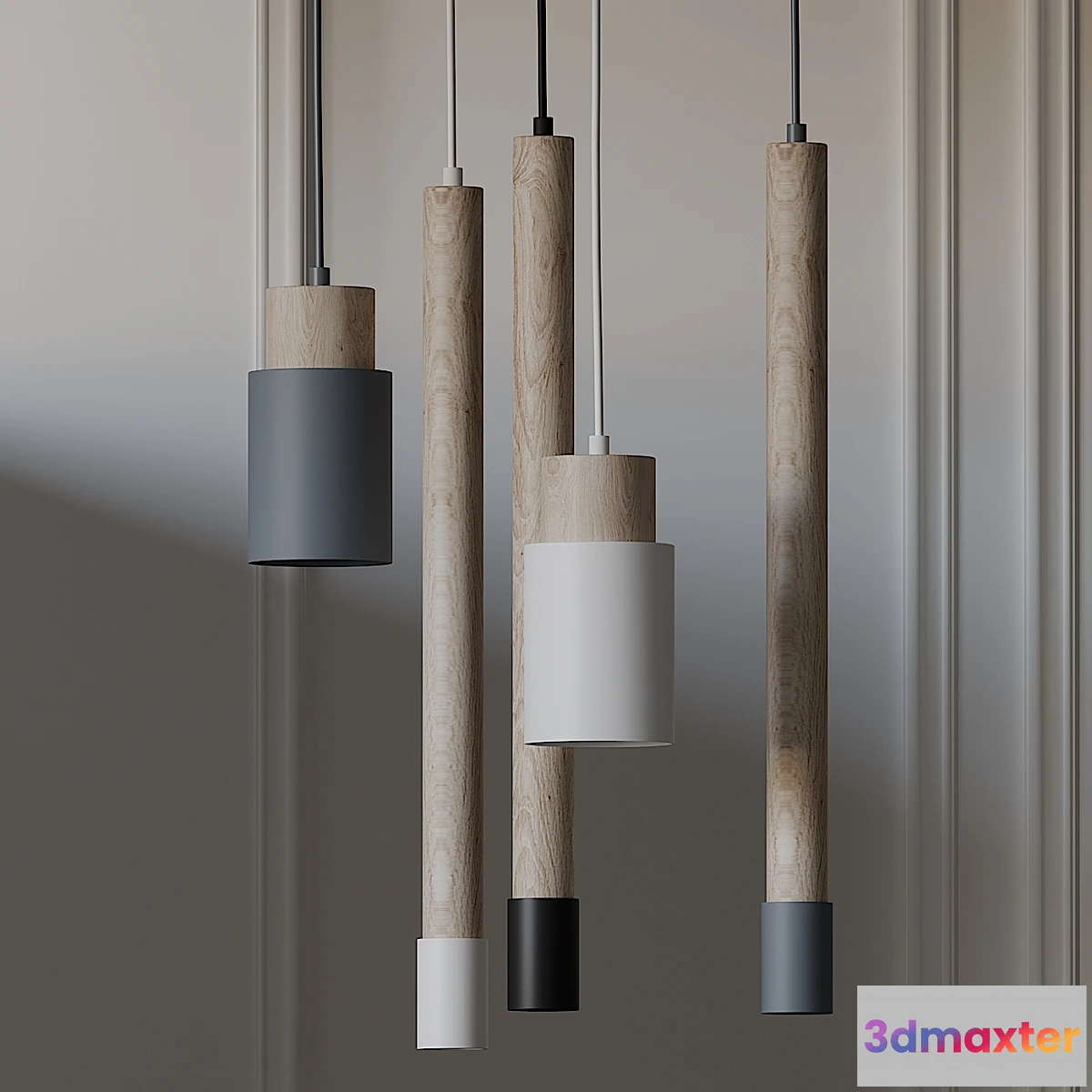 1421520 - SO6 Pendant Light from FILD 3D Max
