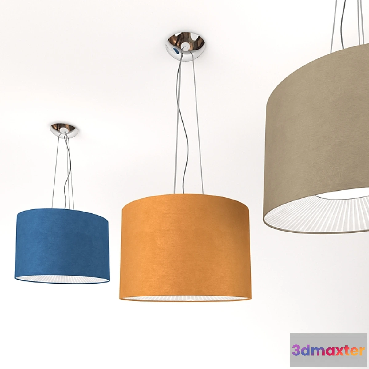 1422124 - Pendant lamp AXO LIGHT VELVET SP VEL 070 3D Max