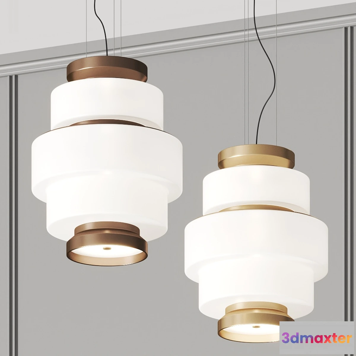 1422938 - Arketipo Kepi Pendant Lamp 3D Max