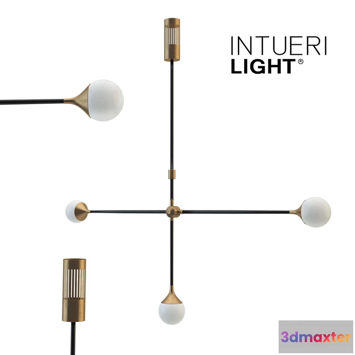 1423770 - Intueri light SI-3 chandelier 3D Max