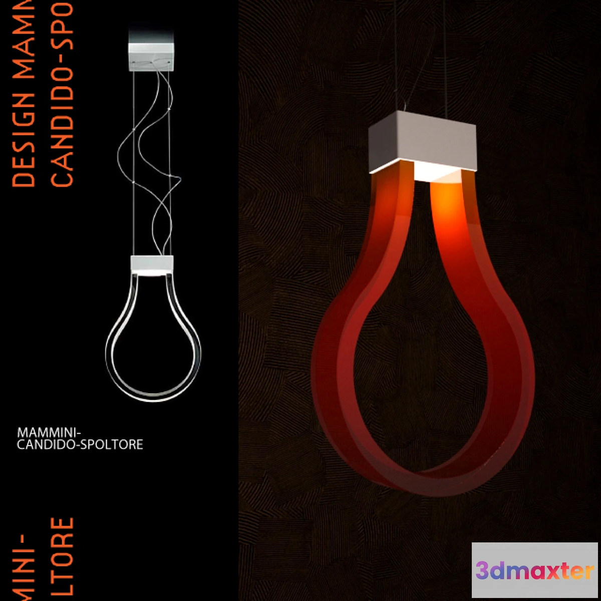 1424222 - BULB S - HANGING LAMP 3D Max