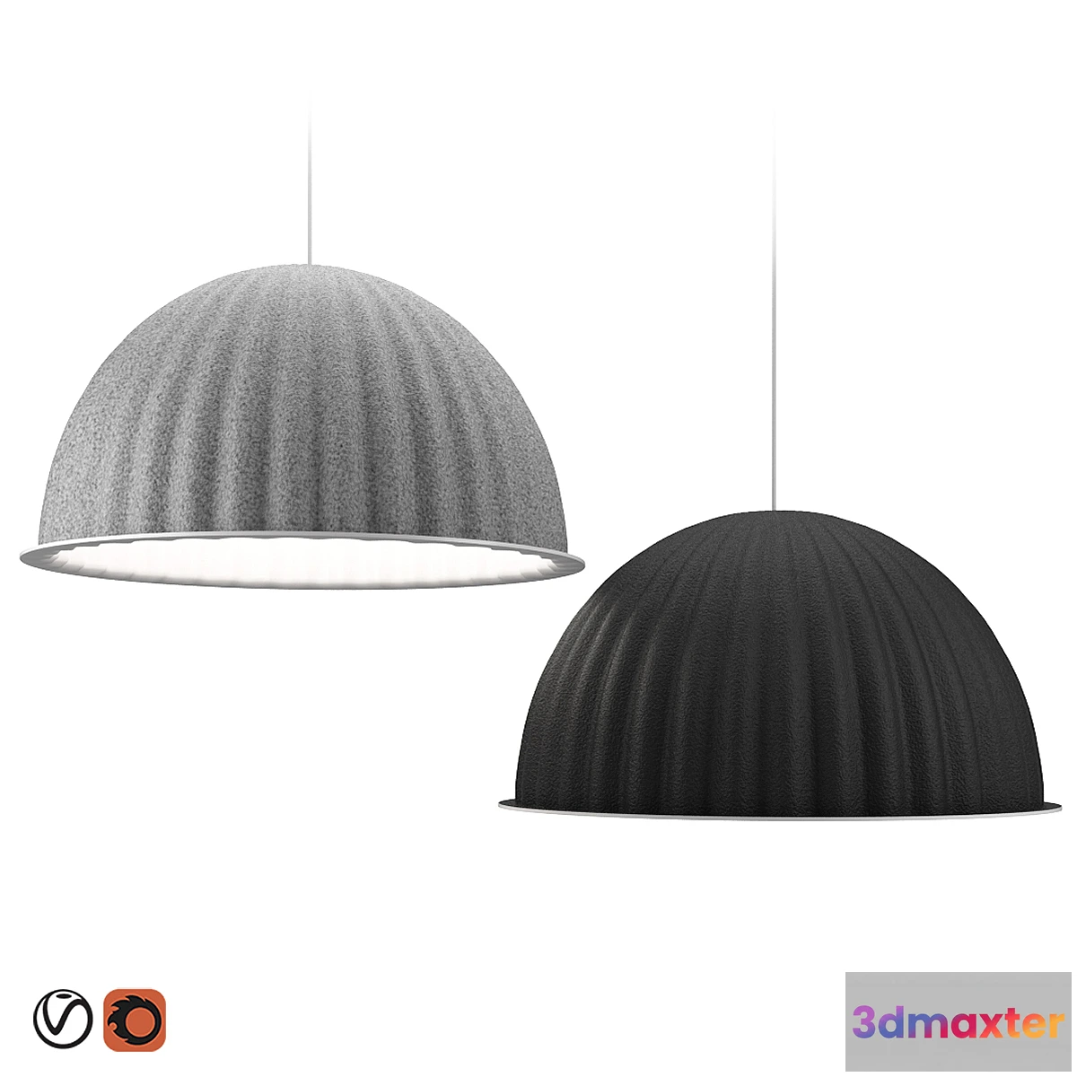 1424400 - Muuto Under the Bell Lamp 3D Max