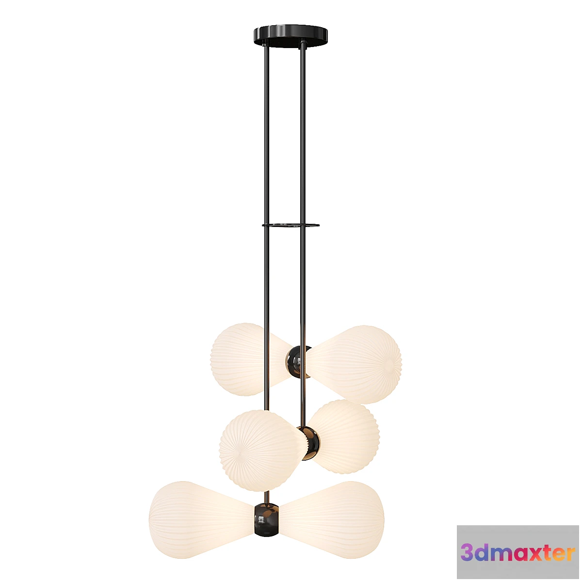 1424634 - Pendant lamp Odeon Light 5418_6 Elica 3D Max