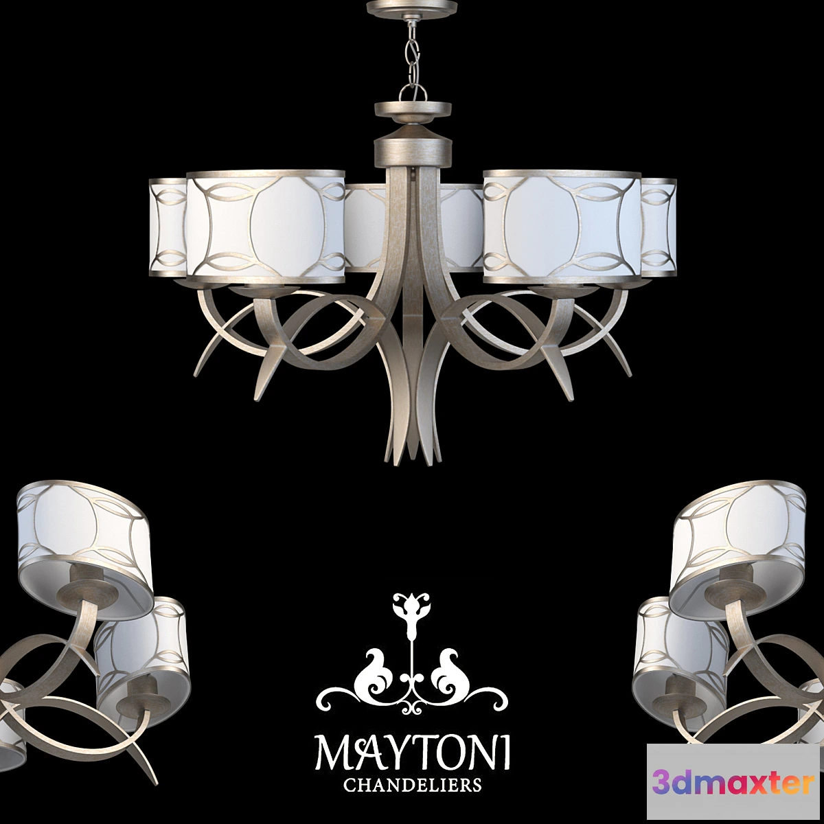 1424938 - Chandelier Maytoni H310-05-G 3D Max