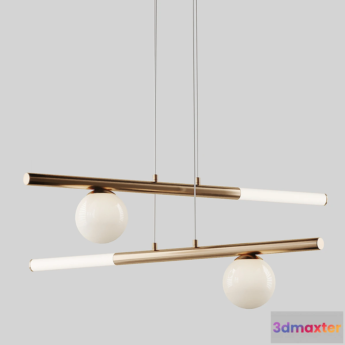 1425062 - Balance Chandelier from West Elm 3D Max