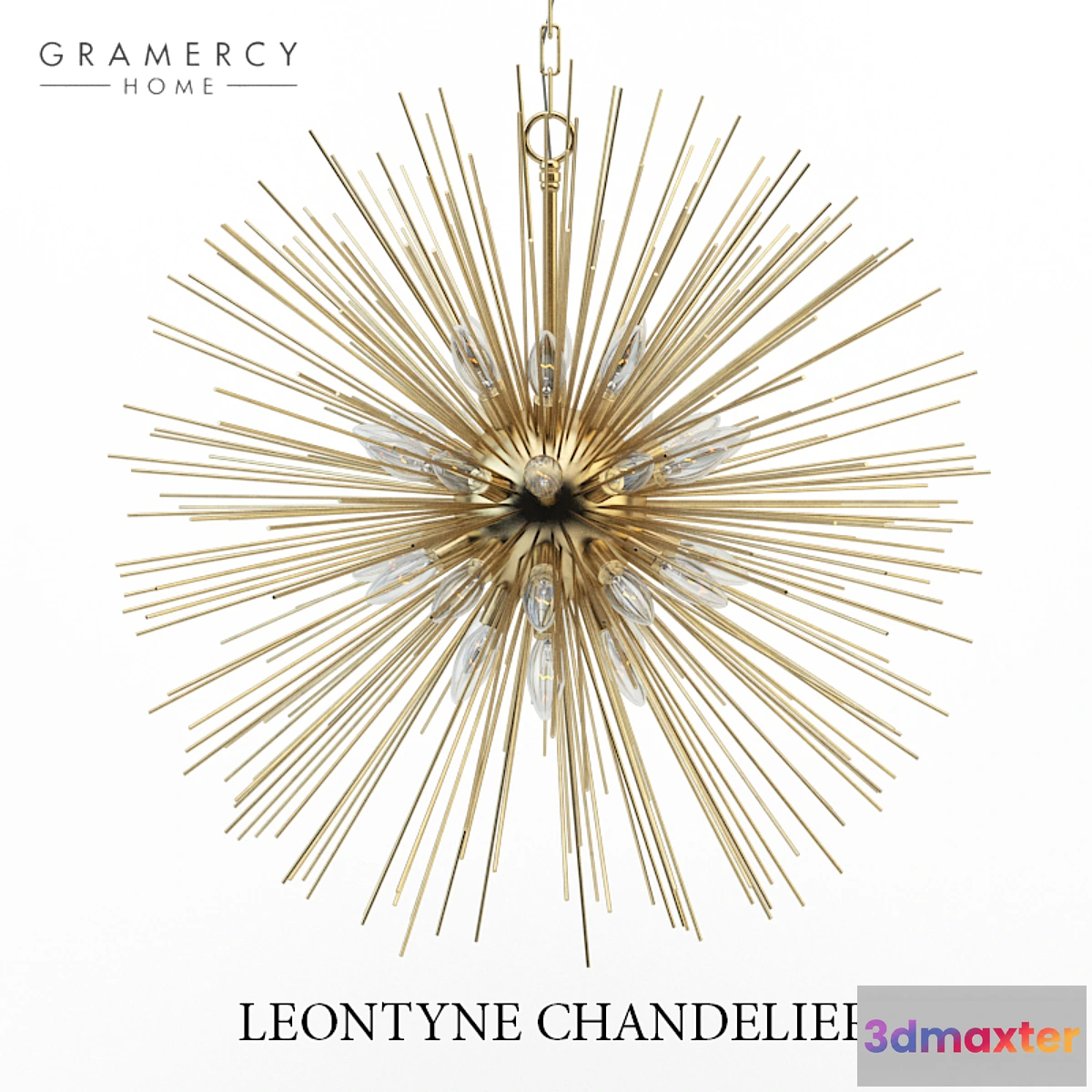 1425388 - Gramercy Home - Leontyne Chandelier 3D Max