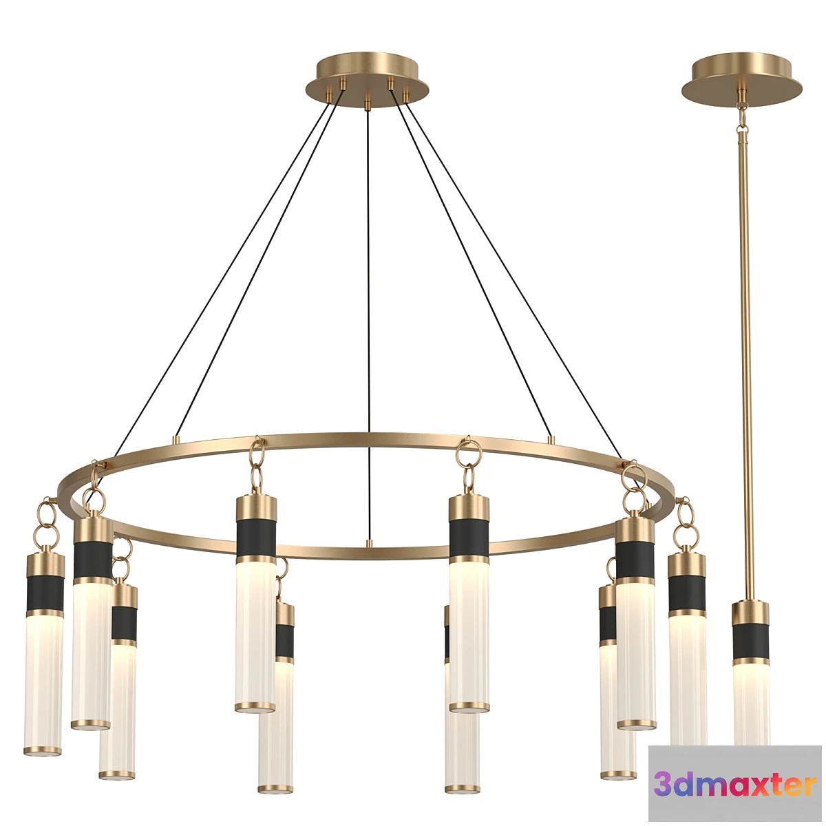 1425606 - ABEL LED CHANDELIER 3D Max