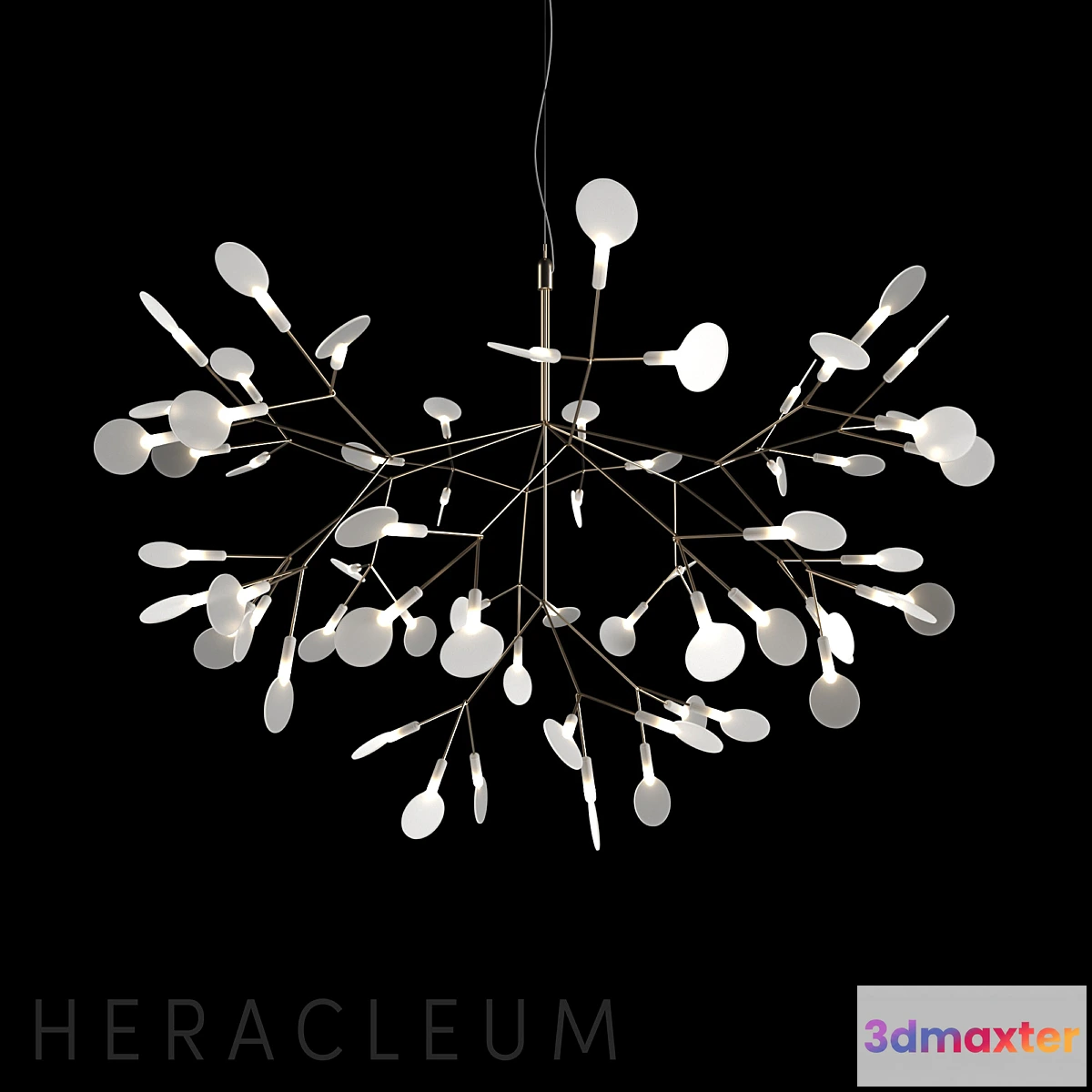 1426330 - Chandelier Moooi Heracleum II 3D Max