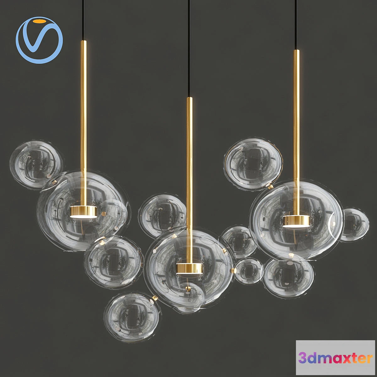 1428348 - Bolle Linear 14 Bubbles 3D Max