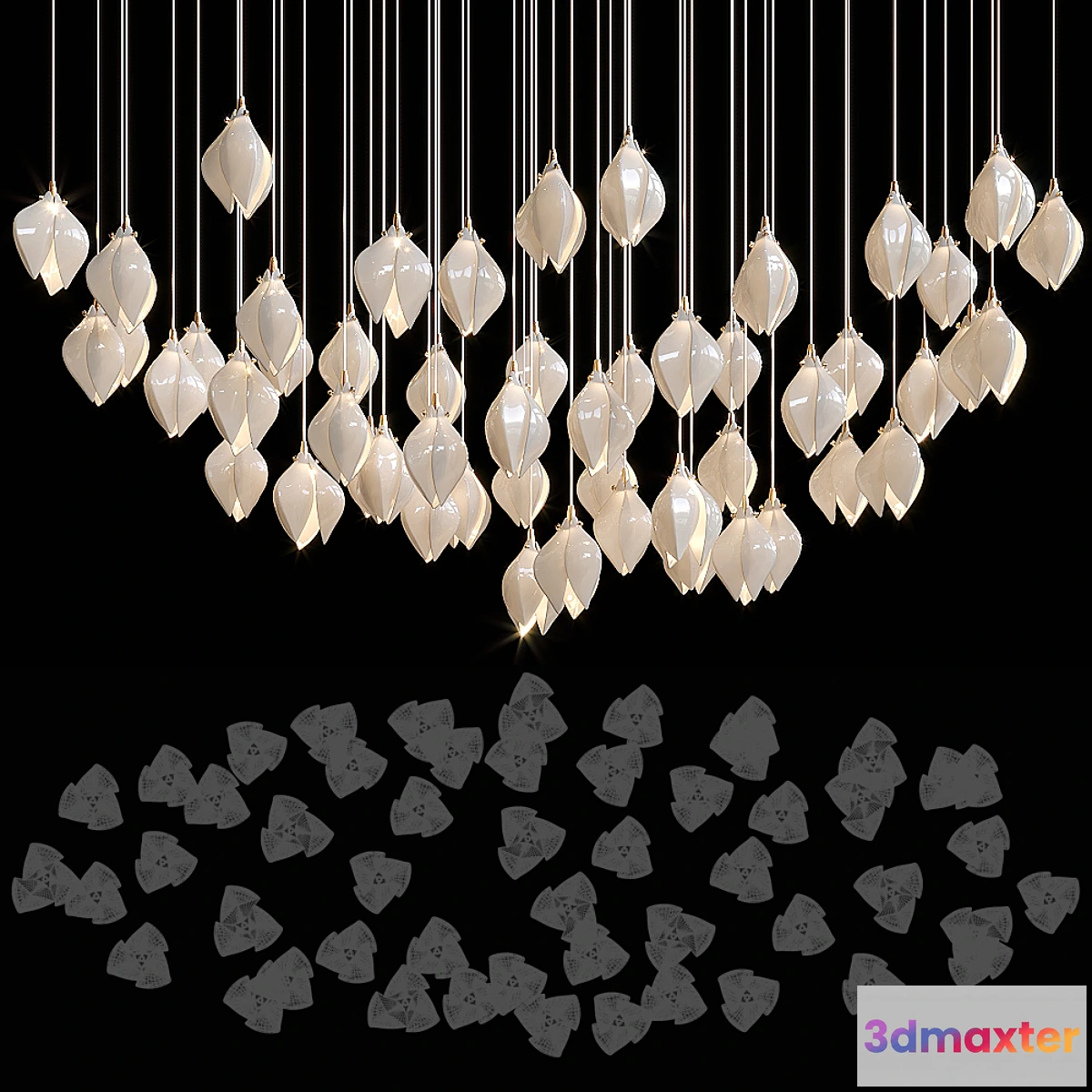 1428354 - Haberdashery Luxury Bloom 3D Max