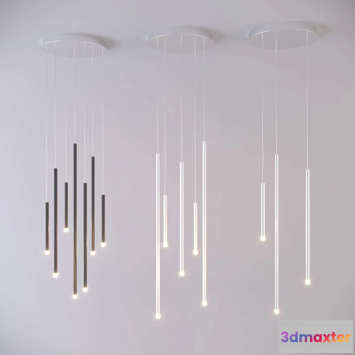 1428418 - A-Tube Nano Cluster sistem Lights Round 3D Max