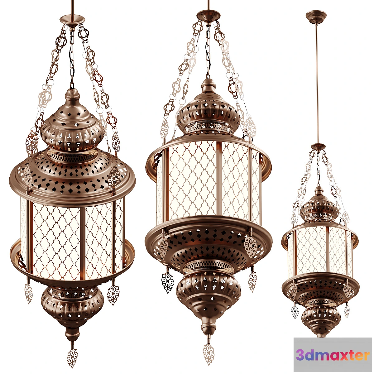 1428530 - Oriental pendant lamp v2 3D Max