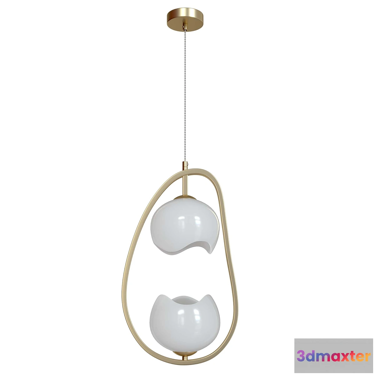 1429000 - Pendant lamp Waterlily 4873_2 3D Max