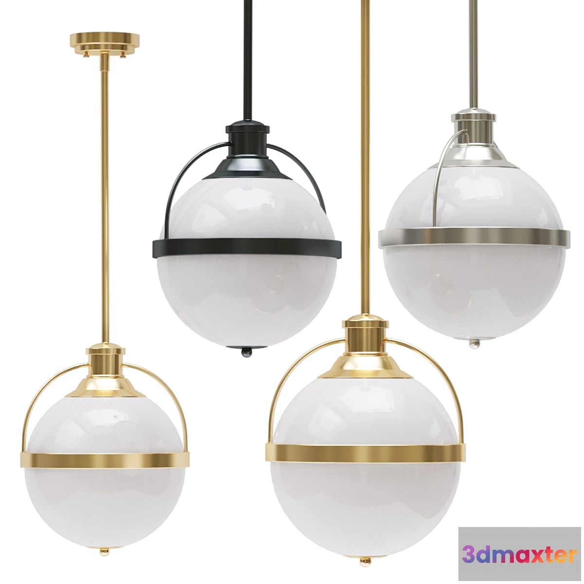 1429052 - Hanging lamp Westbourne 3D Max