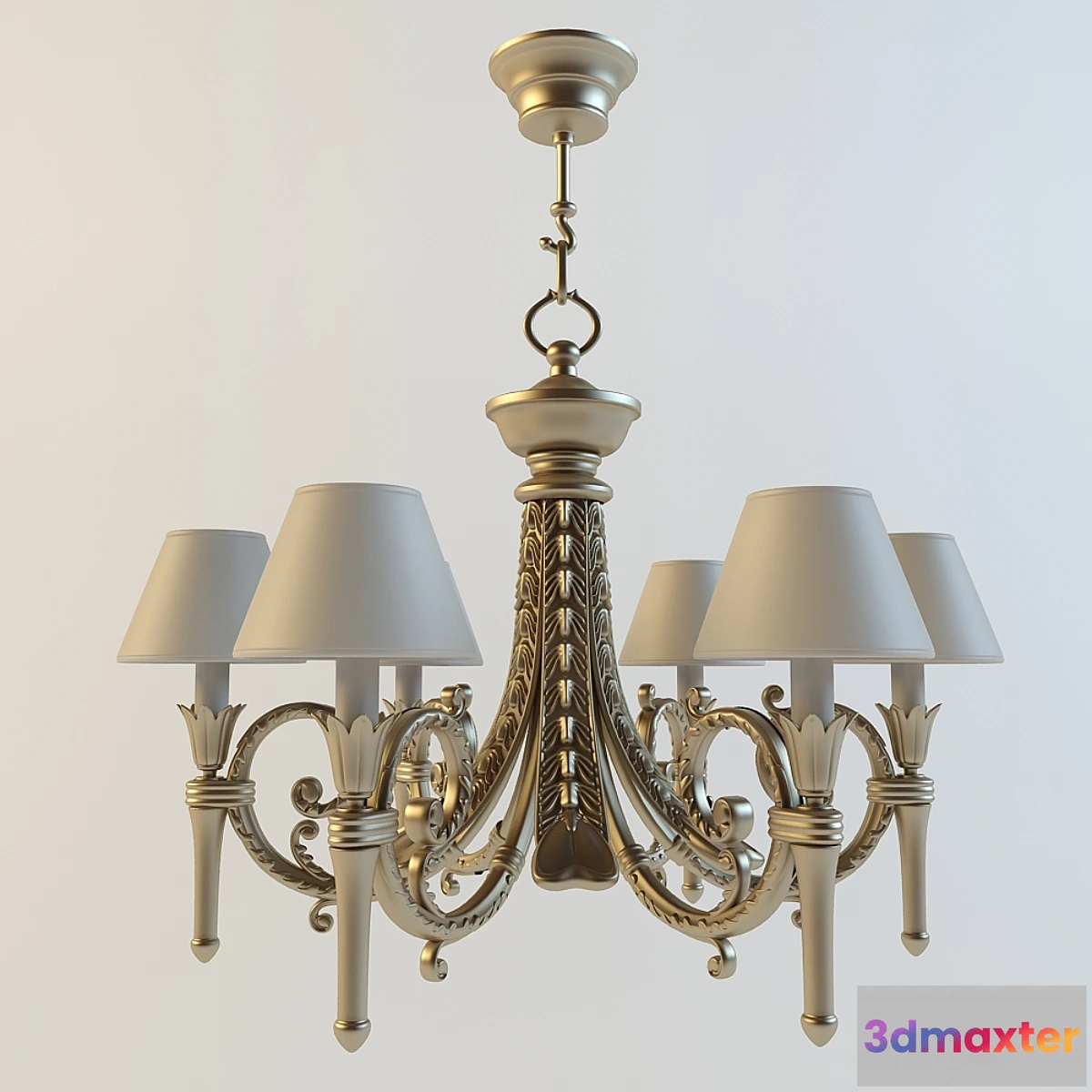 1429100 - Classic chandelier 2 3D Max