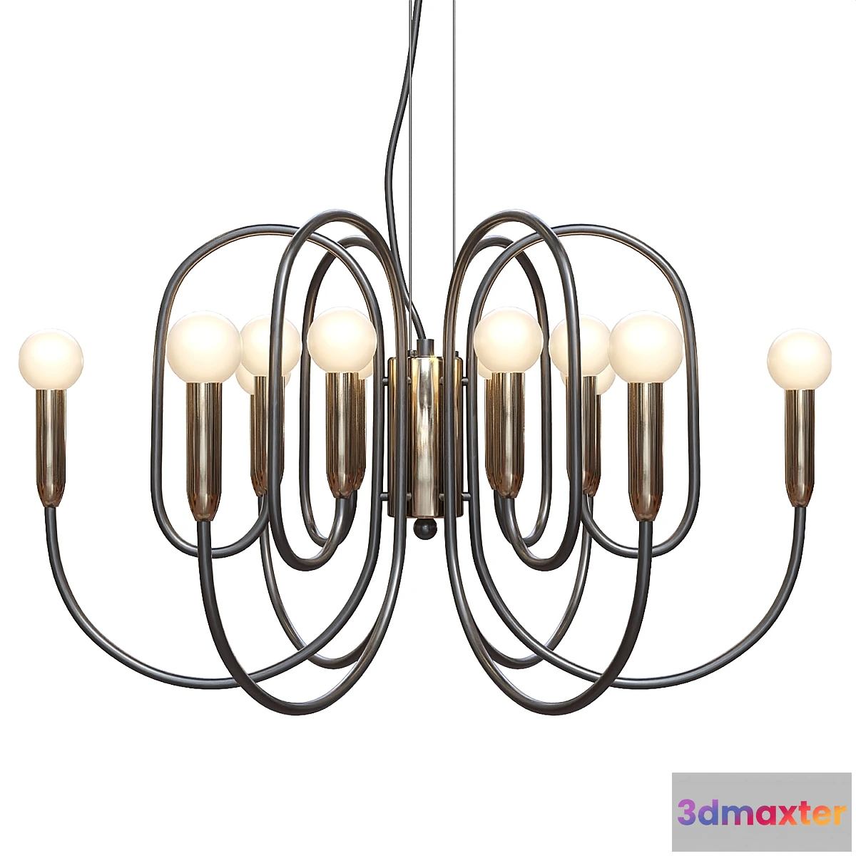 1429216 - Pendant chandelier Drolling 1676-12P from Favorite 3D Max