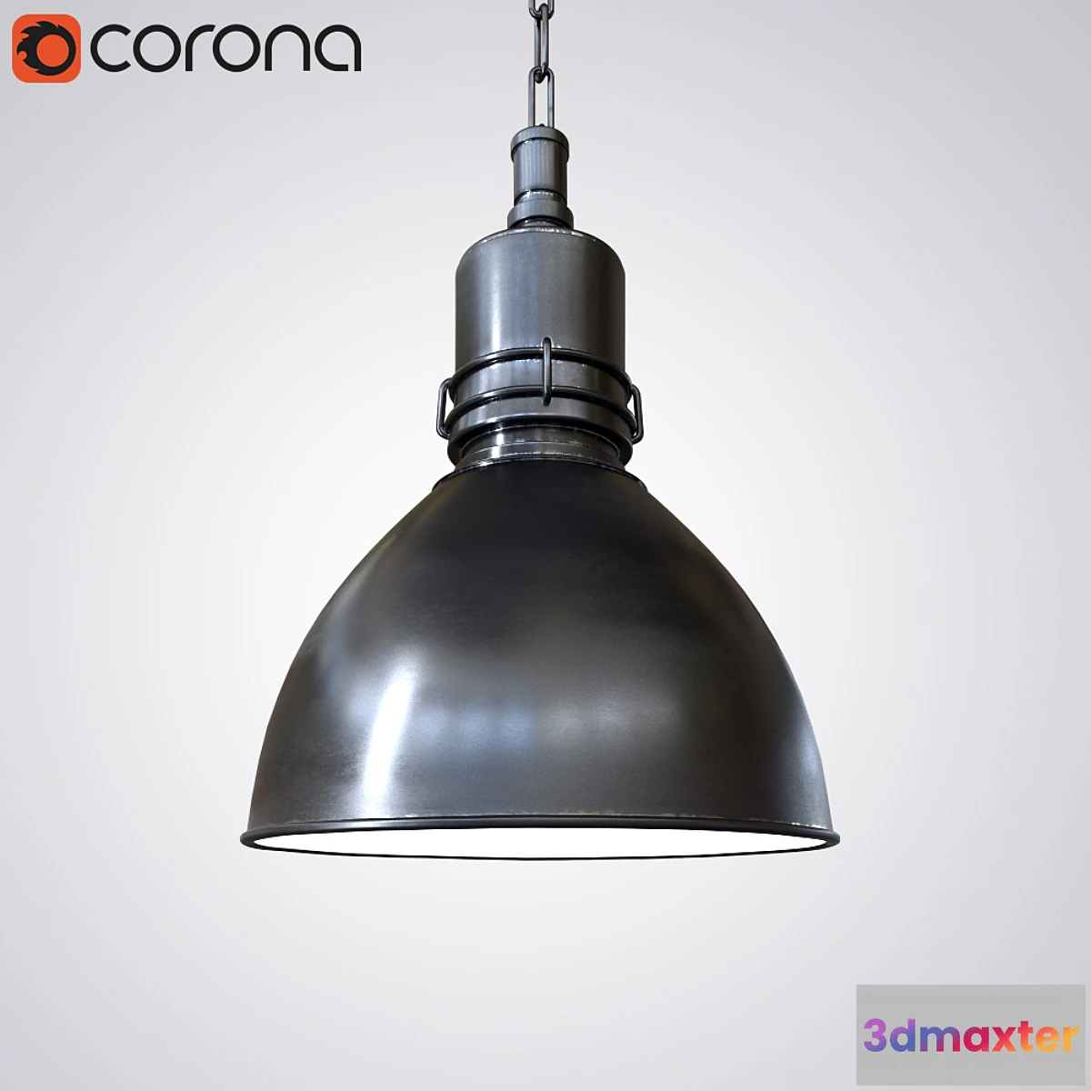 1429490 - Black Chandelier 3D Max