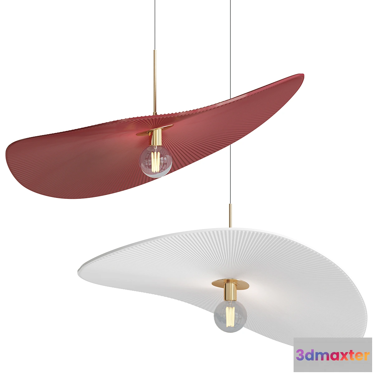 1429642 - Vogue Plissè-Hanging lamp 3D Max
