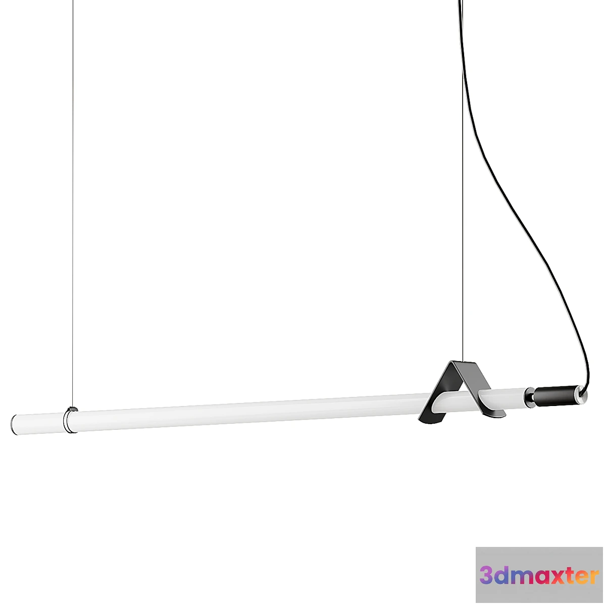 1430160 - Linear Minimalist Tube Chandelier from Dilara 3D Max