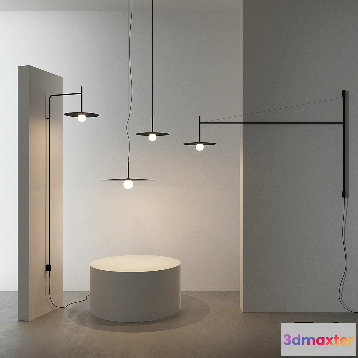 1431718 - Tempo by Vibia Set 02 3D Max