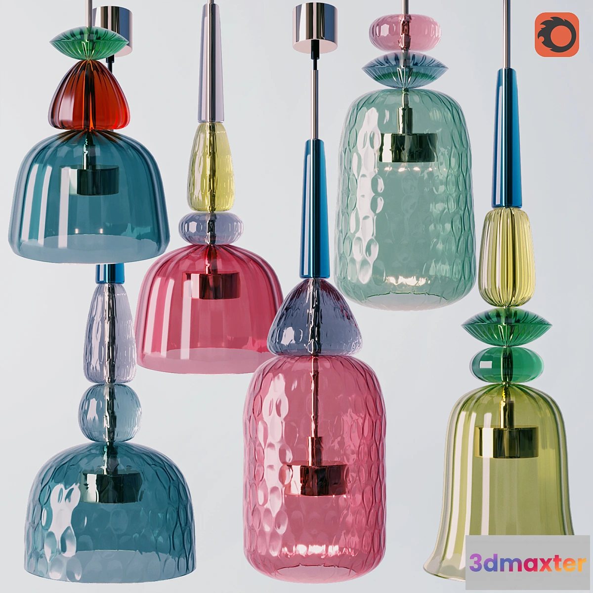 1431856 - Candy b lights 3D Max