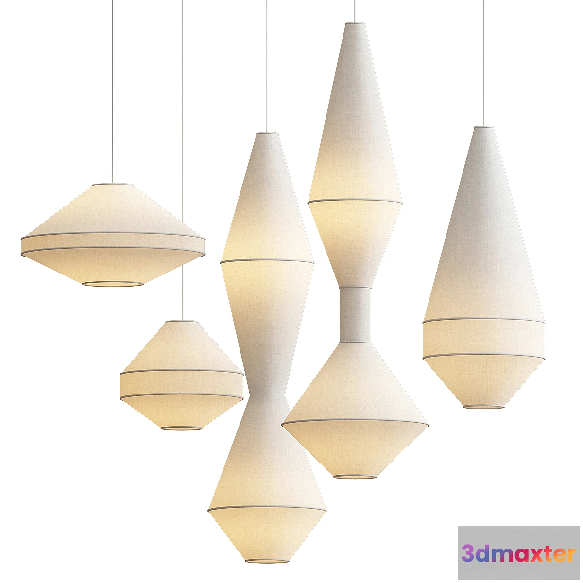 1432574 - Mayu Coco Flip pendant 3D Max