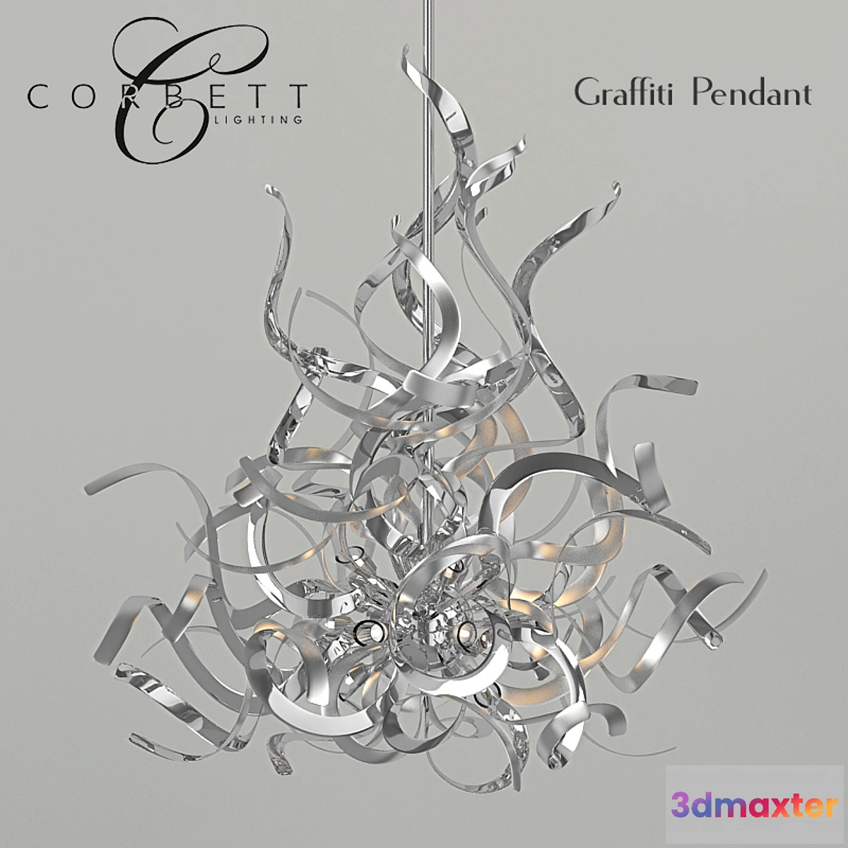 1433072 - Chandelier Corbett Graffiti 3D Max