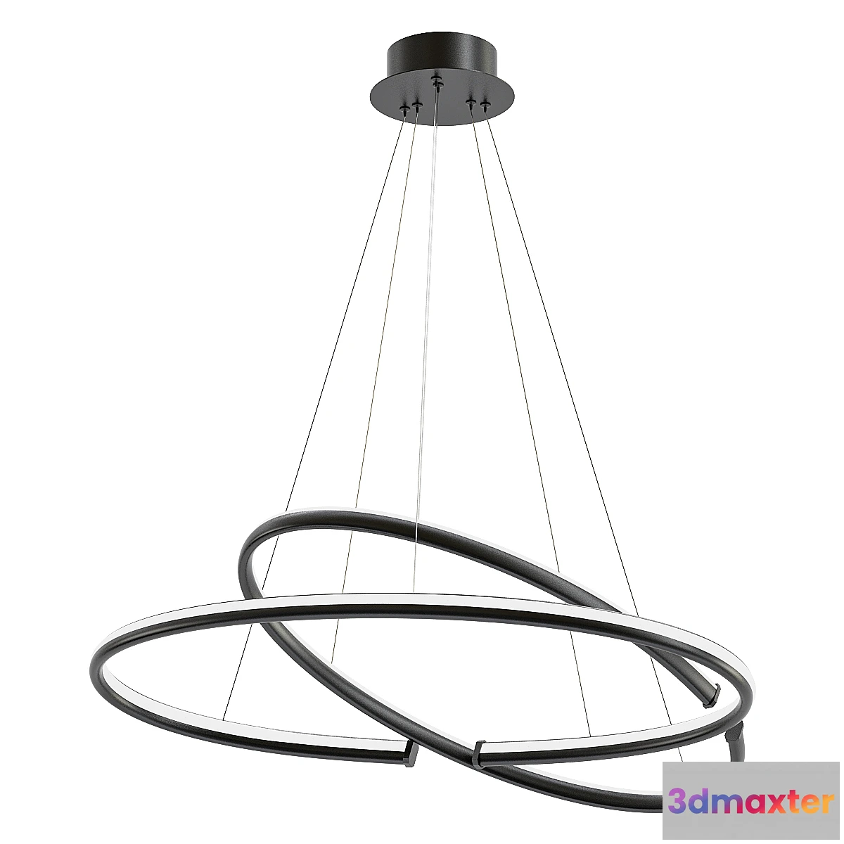 1433184 - Half ring 3D Max