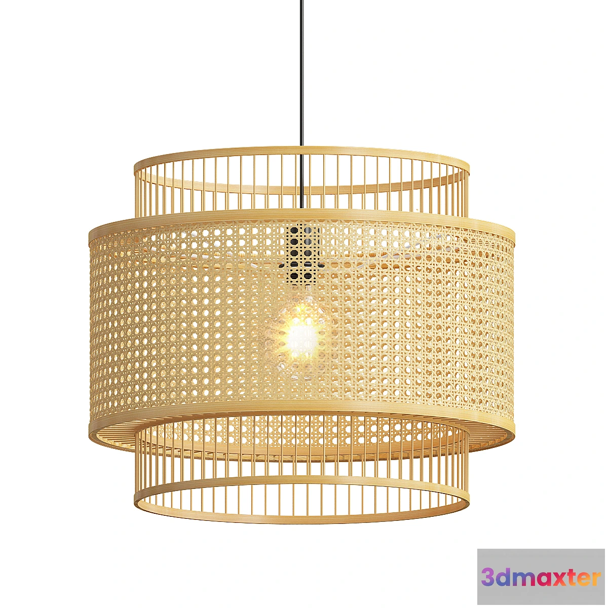 1433192 - Yen pendant round light 3D Max