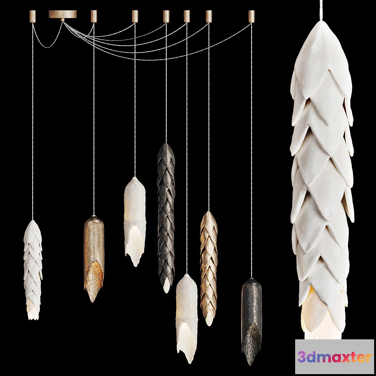 1433466 - Pendants KOLOS Vetvi Store 3D Max