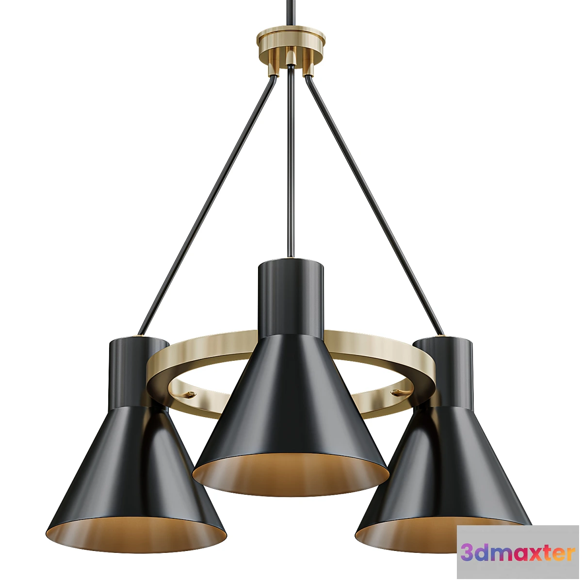 1433470 - Mid-Century Modern Chandelier 02 3D Max